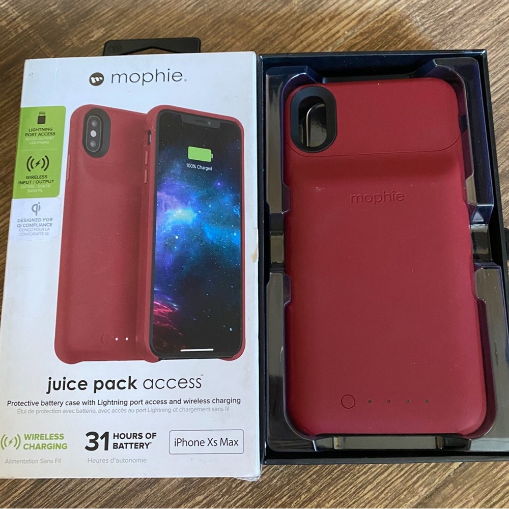 Mophie Red iPhone Case Minimalist Design